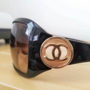 GUC AUTH Chanel C Hinge Sunglasses
